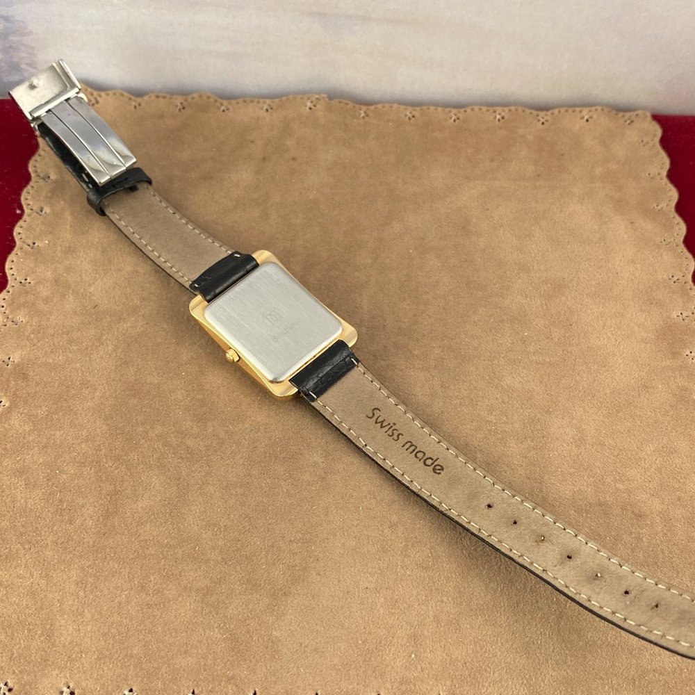 Vintage Designer Gold Daniel Mink Swiss Made Watch - Picture 5 of 8
